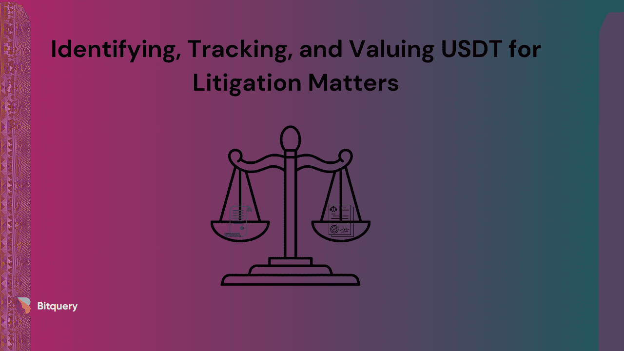 Cover Image for Identifying, Tracking, and Valuing USDT for Litigation Matters