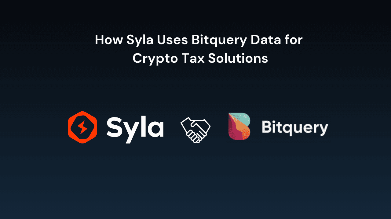 Cover Image for The Future of Finance: How Syla Uses Bitquery Data for Crypto Tax Solutions