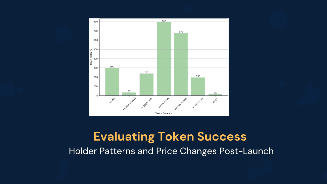 Cover Image for Evaluating Token Success: Holder Patterns and Price Changes Post-Launch