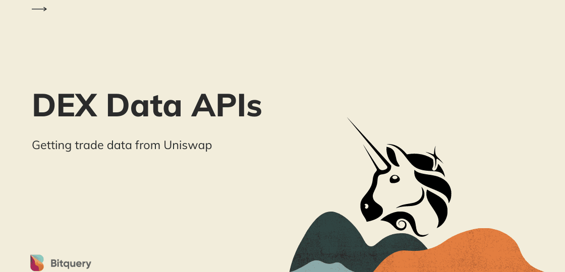 Cover Image for Simple rest APIs to get Uniswap data (DEX Data APIs)