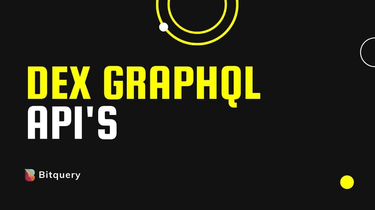 Cover Image for Ethereum DEX GraphQL APIs with Examples