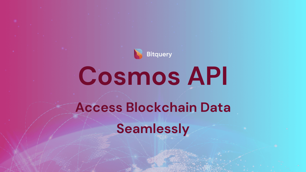 Cover Image for Cosmos API: Access Blockchain Data Seamlessly
