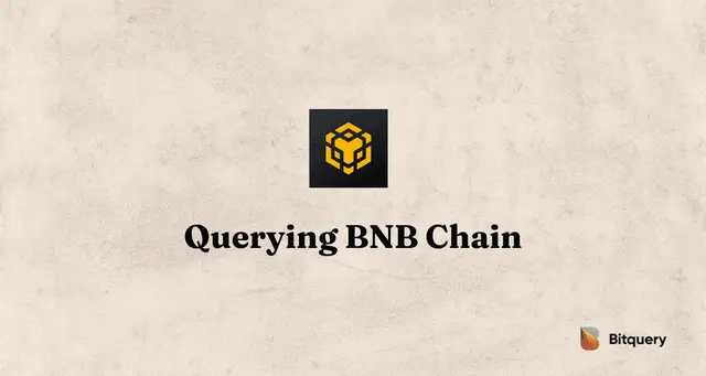 Cover Image for Binance Smart Chain API | BNB Chain Indexing (BSC API)
