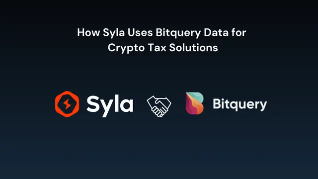 Cover Image for The Future of Finance: How Syla Uses Bitquery Data for Crypto Tax Solutions