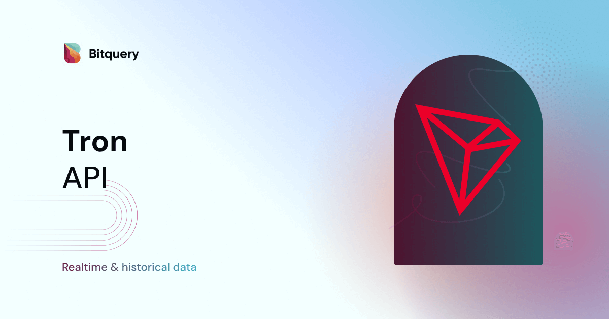 Tron USDT API — Trace & Stream Every Transfer - Bitquery